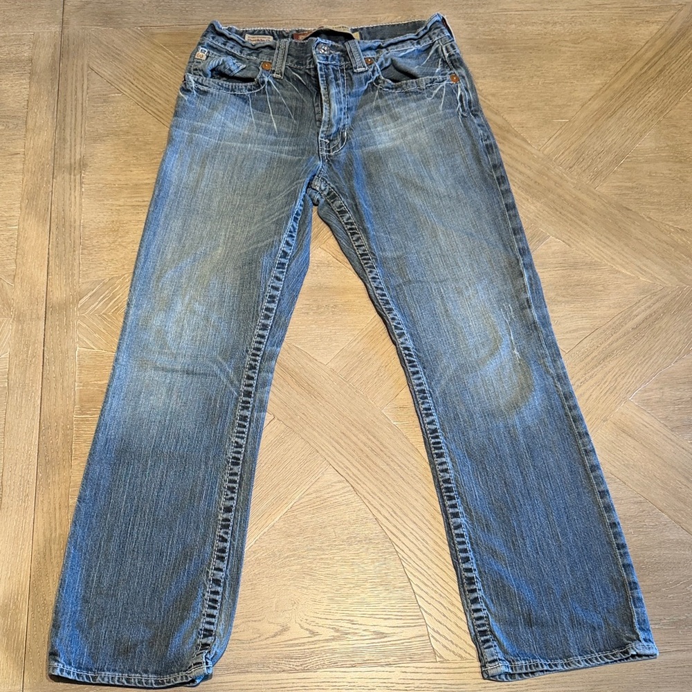 Big Star Men's Straight Blue Jeans